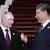 Российский президент Владимир Путин и китайский лидер Си Цзиньпин 17 октября 2023 в Пекине 