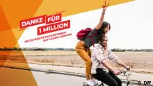 DW Learn German erreicht eine Million Registrierungen