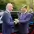 Joe Biden escorts Xi Jinping to his car to bid farewell after their talks in the Filoli Estate in California, November 15, 2023