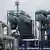 Входные сепараторы на Южно-Приобском нефтяном месторождении компании "Газпром" в Ханты-Мансийском автономном округе РФ