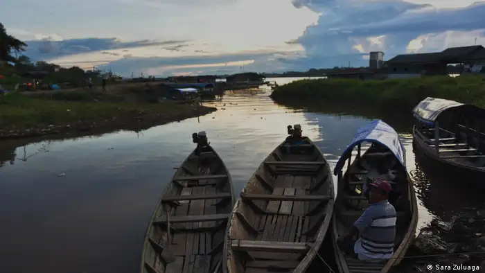 Fluss im Amazonas Gebiet