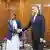 دیدار حسین امیرعبداللهیان، وزیر خارجه جمهوری اسلامی با محمد عبدالسلام، نماینده ارشد حوثی‌ها