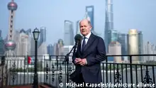 德國總理肖尔茨在中國 去了哪 説了啥